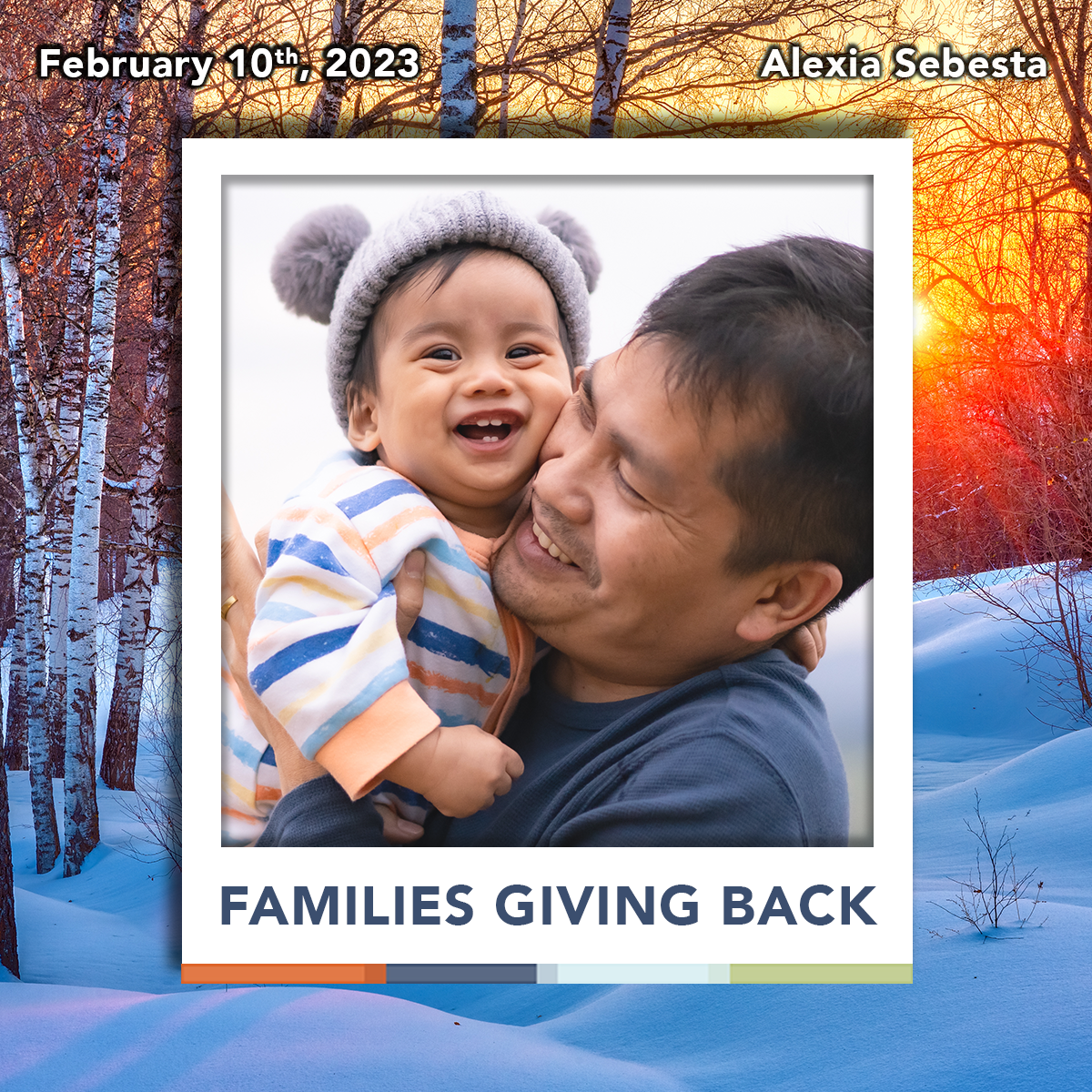 Families Giving Back by Alexia Sebesta