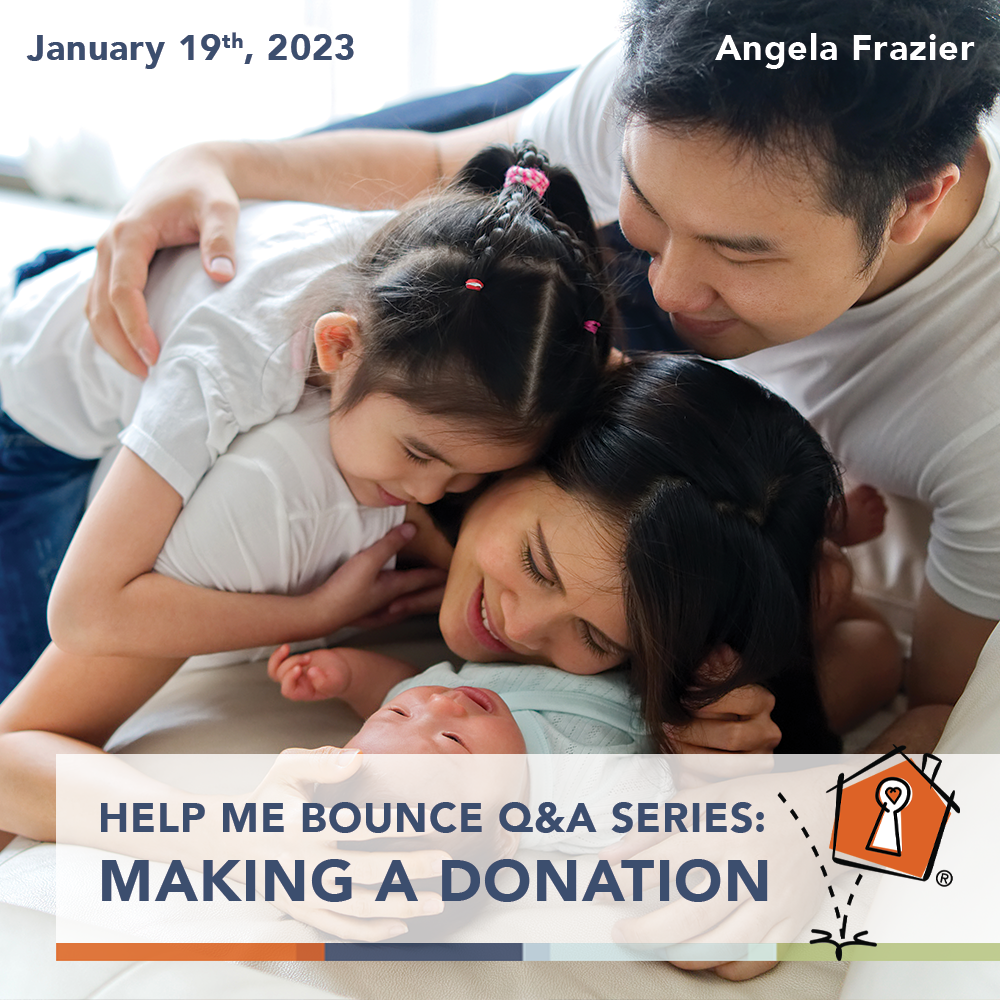 Help Me Bounce QA Series Donating