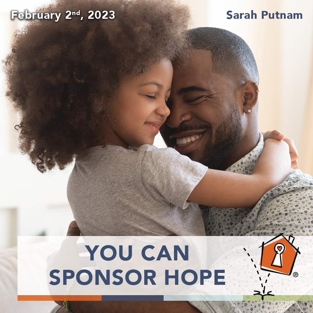 You Can Sponsor Hope Blog by Sarah