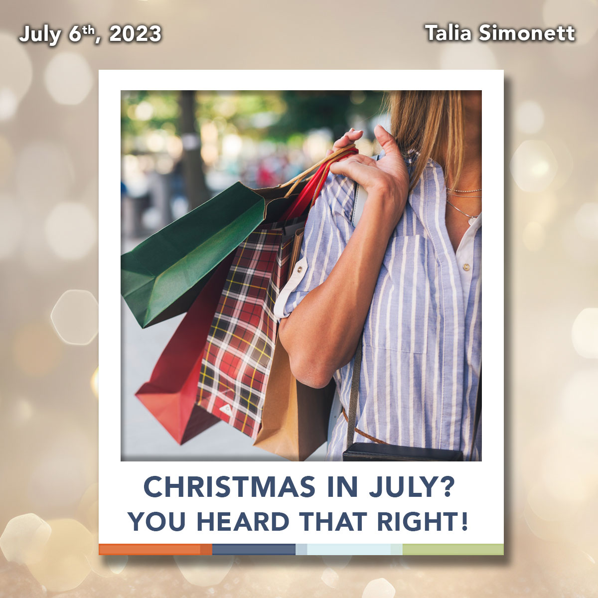 Christmas in July by Talia Simonett