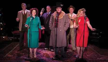 it's a wonderful life cast members in their costumes