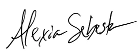 Alexia Sebesta's signature